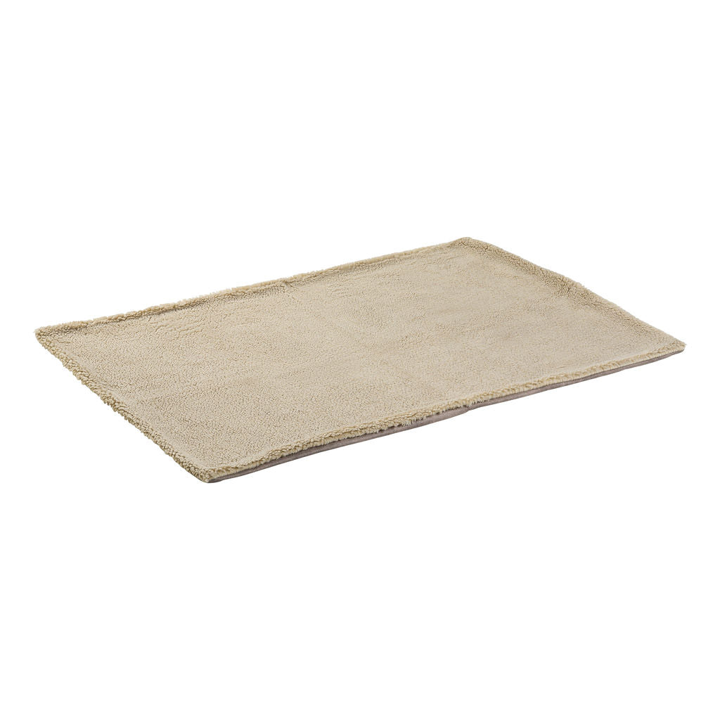 Losse Hoes - Binnenkussen - Lederlook/Teddy Taupe - Orthopedische sofa