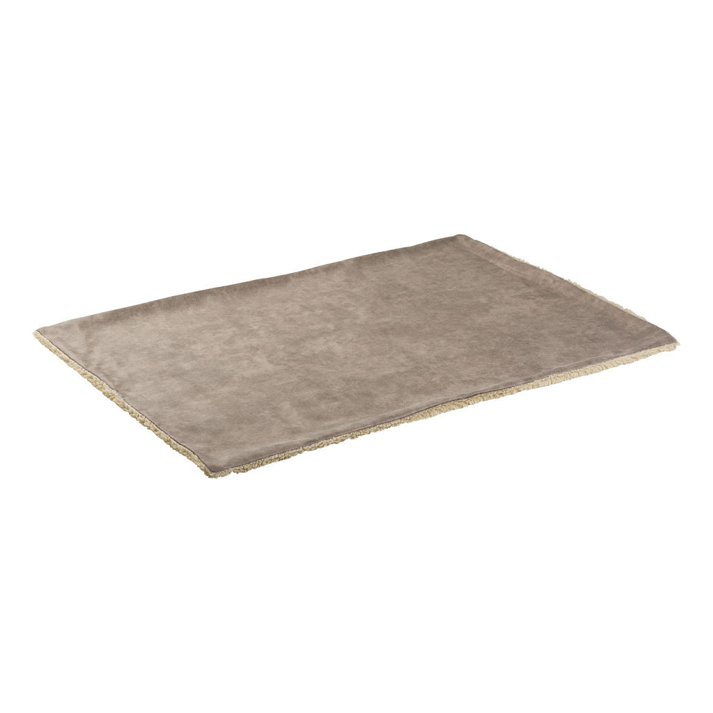 Losse Hoes - Binnenkussen - Lederlook/Teddy Taupe - Orthopedische sofa