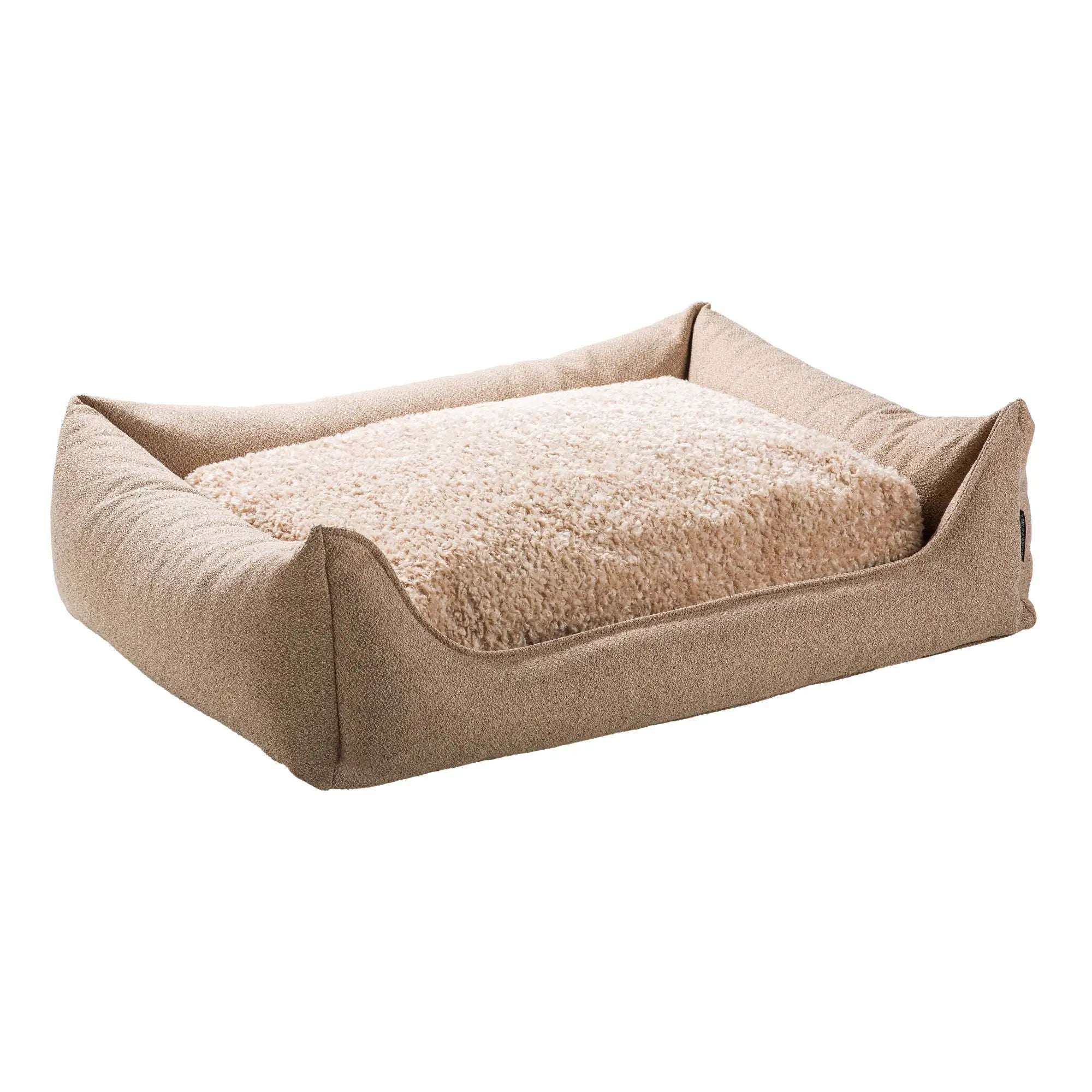 Ultra Orthopedische Hondenmand - Soho - Beige - Small 80x60 cm - Orthopedische sofa