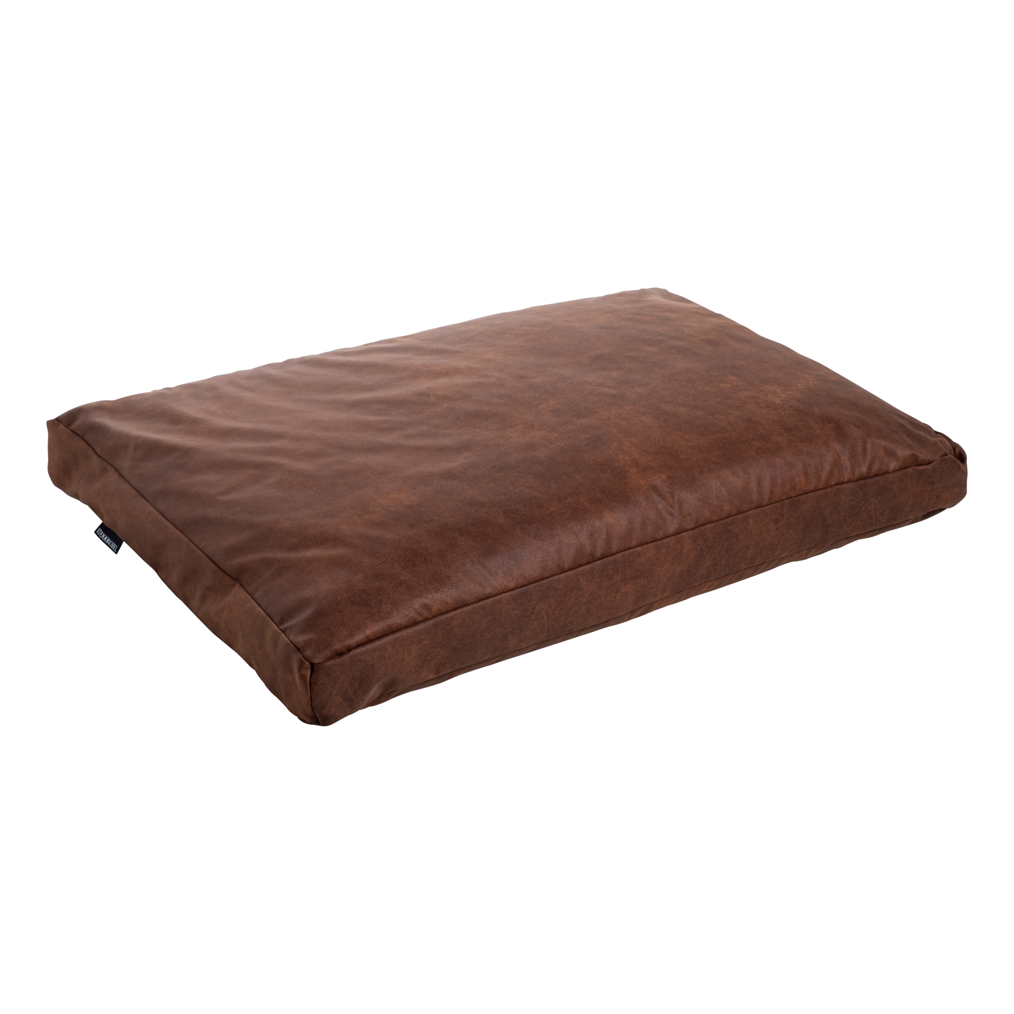 Orthopedisch Hondenkussen - Lederlook - Cognac - Hondenkussen