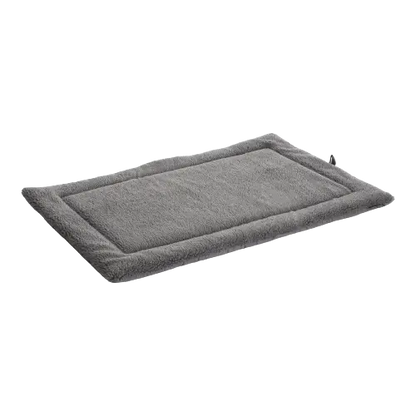 Benchkussen - Nubuck Lederlook / Teddy - Antraciet - Benchkussen
