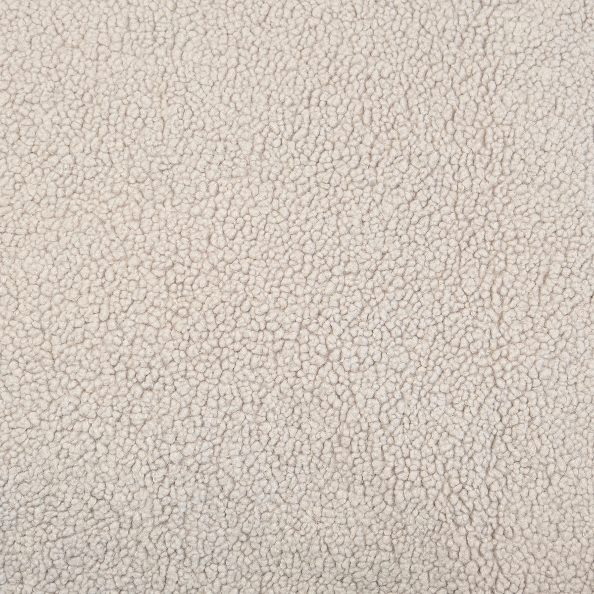 Beige orthopedische hondenmand met zachte teddy stof en een knusse, pluche uitstraling perfect voor je hond